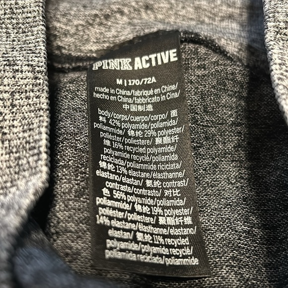 Pink Victoria Secret Active Leggings - Picture 2 of 4